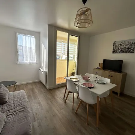 Renove 2 Pieces Avec Balcon, A 200m De La Plage, St Hilaire De Riez - Fr-1-224c-318