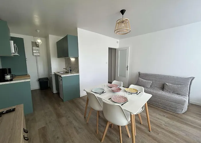 アパート Renove 2 Pieces Avec Balcon, A 200m De La Plage, St Hilaire De Riez - Fr-1-224c-318 サンティレール・ド・リエ