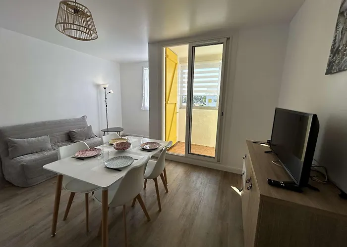 Renove 2 Pieces Avec Balcon, A 200m De La Plage, St Hilaire De Riez - Fr-1-224c-318